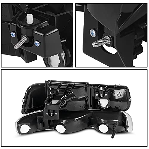 DWVO Headlights Tail Lights Assembly Compatible with 19992002