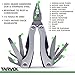 14 in 1 MultiTool (HARDENED STEEL) Multi Purpose Pliers, Knife, Ruler, Cable Cutter, Needle Nose Pliers, Saw, File, Screwdrivers, and More! Carry Case Included!