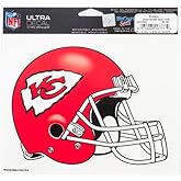 NFL Kansas City Chiefs 16777031 Multi-Use Colored Decal, 5" x 6"