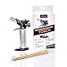 “ATLAS” Culinary Torch for Creme Brulee and Other Dishes - Great Blow Torch for Home & Professional Kitchen - 60 Minutes of Non-Stop Use - Easy Butane Filling - E-book of Recipes & Bamboo Sticks