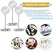 Table Card Holders - 24 Pack Wire Shape Table Photo Holder Table Number Holder Wire Photo Holders Table Pictures Stand for Place Cards Wedding Party Office Desk Memo Menu Clips (Silver)
