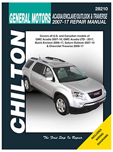 Chilton 28210 Acadia, Traverse, Enclave & Outlook 06-17