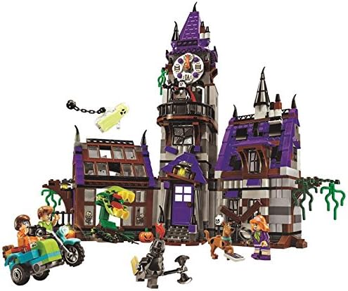 860pcs Mysterious Scooby Doo Ghost Mansion/Castle Mini figures Building Block