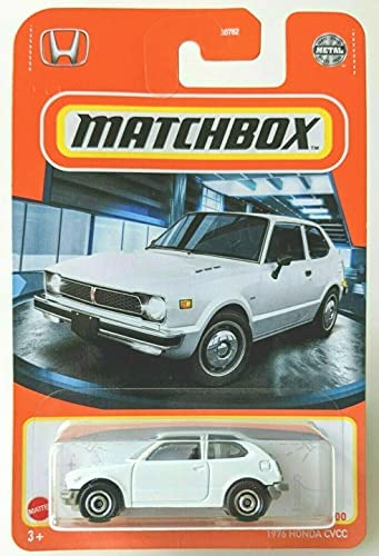 Matchbox 1976 Hon-da CVCC - White 49/100