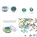 PandaHall Elite 24 Boxes of About 24000 Pcs 12/0 Multicolor Beading Glass Seed Beads 24 Colors Plated Lined Round Pony Bead Mini Spacer Beads Diameter 2mm with Container Box for Jewelry Making