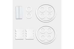 FIXOTECH 15-Piece Soft Serve Ice Cream Machine Repair Kit – O-Rings, Gaskets, Seals & Tubes for VEVOR, YIKAFU | Premium Food-Grade Silicone, Leak-Resistant, Easy Installation for Commercial & Home Use