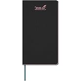 BEZEND Pocket Monthly Planner 2026-2027, Super Thin &amp; Light (3.5"x6.5") | Mini Agenda for Purse (Jul 26-Dec 27) 18-Month Academic Calendar Book, Office/Home, PU Leather Softcover, Black