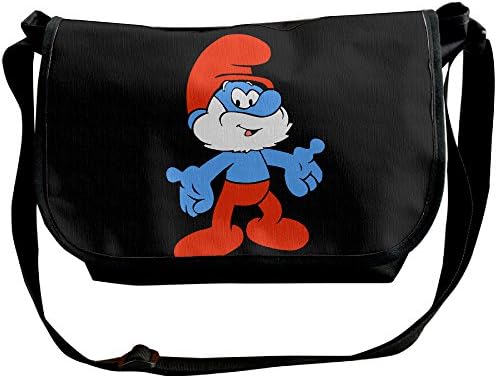 Hiking Outdoor Papa Smurfs Wide Ramp Cross-one-strap Bag.