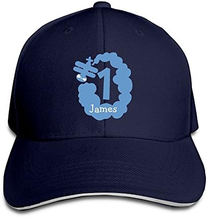 Fwegt53e MJN23ADW Unisex 1st Birthday BO Lovely Cap Golf Adjustable Hat Navy