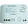 Yongness Tuya Smart WiFi Switch, Smart Inching self-Locking Switch, Adjustable Inching Time, USB 5V/AC/DC12V, Suitable for Smart Life APP Remote Control, Compatible with Alexa Google Home (1CH)