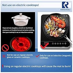 Induction Cooktop Protector Mat, Silicone Induction