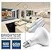 Hyperselect BR30 LED Light Bulb, 10W (50W-65W Equivalent), 2700K (Warm White), 600 lm, E26 Base, Wide Flood Bulb Non-Dimmable, UL Listed - Great for Kitchen, Hallways, Bedrooms (6 Pack)
