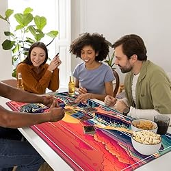 Playmat with Zones for MTG Magic The Gathering, 24