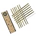 Ibambo 100% Bamboo Straws (10-Pack) - Biodegradable & Compostable 8 Inch Reusable Straws with Cleaner | FSC Certified, Eco Friendly | Hand Wash & Dishwasher Safe | For Hot & Cold Drinks
