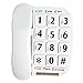 KerLiTar Elderly Phones Landline Telephone with Large Numbers Senior Phone for Vision Impaired Aid Home House Phones for Seniors Amplified Phone for Hard of Hearing Big Button Corded Phone