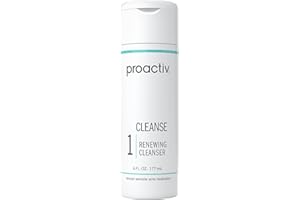 Proactiv Acne Cleanser - Benzoyl Peroxide Face Wash and Acne Treatment - Daily Facial Cleanser and Hyularonic Acid Moisturizer with Exfoliating Beads - 90 Day Supply, 6 Fl Oz