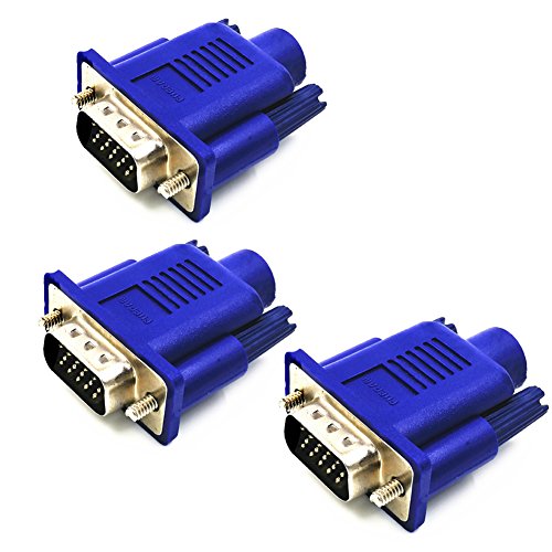 VGA Dummy Plug,Headless Ghost, Display Emulator (Fit Headless-1920x1080@60hz-3Pack