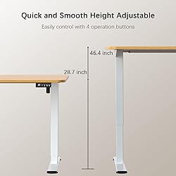 Furmax Electric Height Adjustable Standing Desk