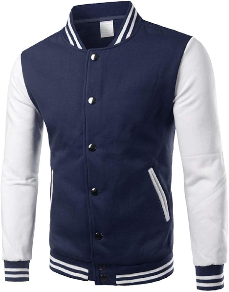 Chaqueta de béisbol Varsity Blanca de Marca para Hombre/Mujer 2020 Moda