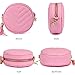 CMK Trendy Kids Girls' Round Purse with Tassel Small Handbag Princess Crossbody Fringe Bag Kids Shoulder Purse