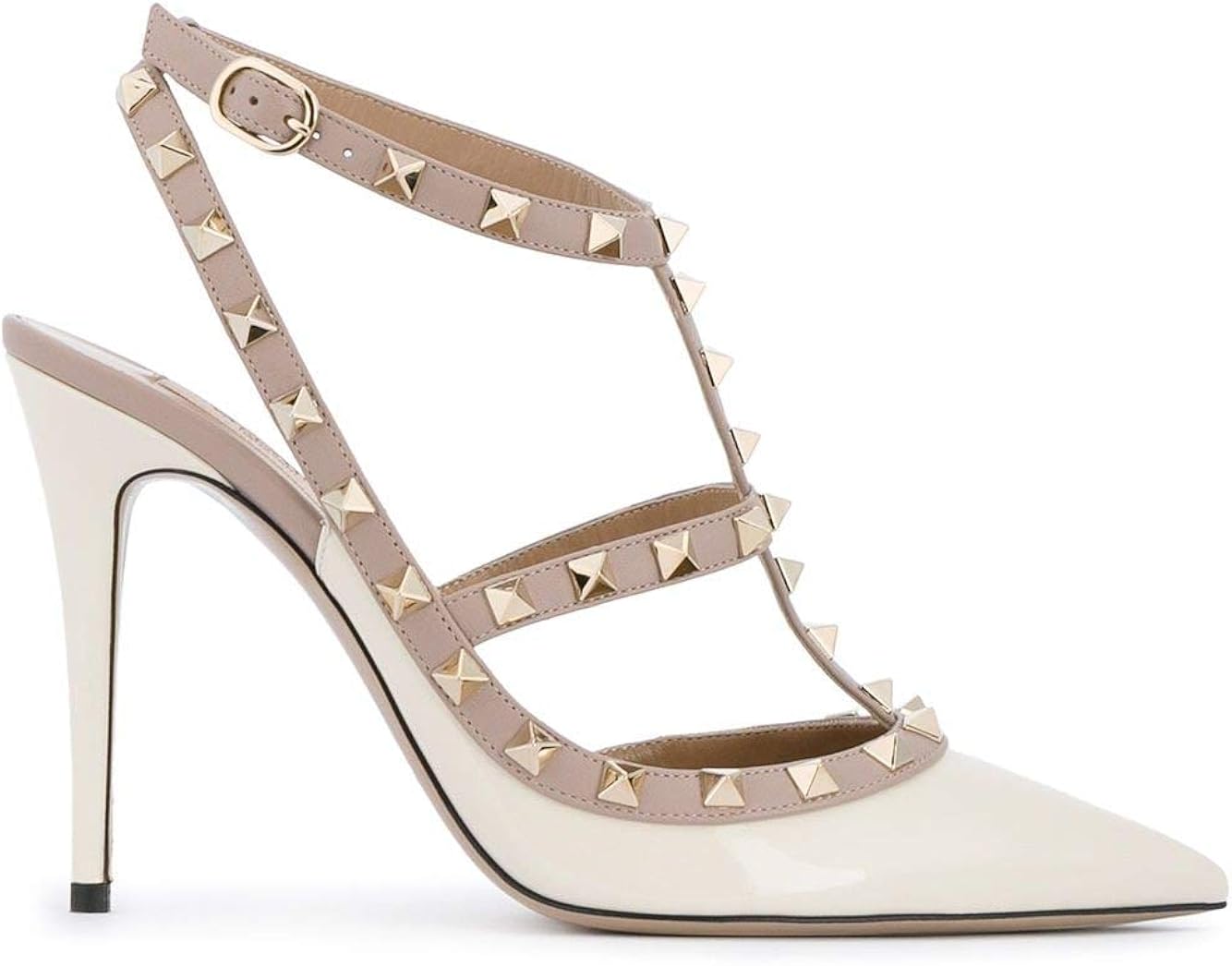 Valentino Rockstud Ankle Strap Red Sandals Amazon.co.uk