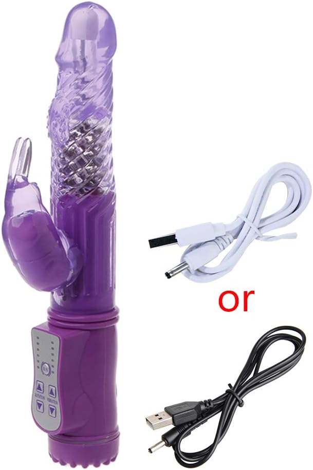 KENNEG Powerful Dual 12 Speeds T-hrusting R-otating Novelty Rabbit Toy for Women&Couples Waterproof&Whisper Quie