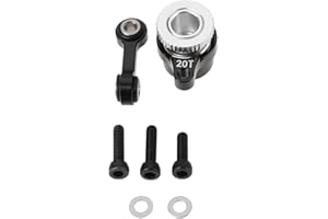 SING F LTD RC 20T Aluminum Servo Saver Steering Horn Arm Compatible with Arrma 1/18 Grom