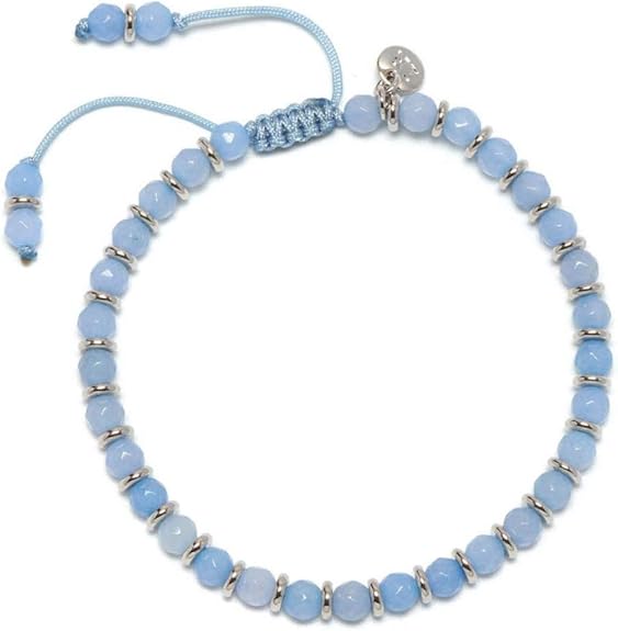 Lola Rose Oxford Friendship Bracelet in Powder Blue Quartzite (S