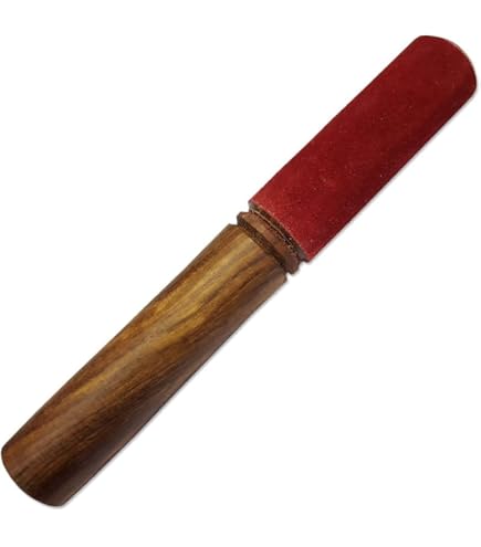 Maillet Pour Bol Chantant Tibétain - Maillet En Bois - Boule De Bois Enveloppée De Feutre De Laine - Instruments De Musique Pour La Méditation Bouddhiste Et Le Yoga