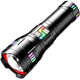 Rechargeable Flashlights, Ultra Bright Zoomable Flashlights High Lumens | USB-C Fast Charging, Aluminum Alloy Body, Waterproof &amp; Impact Resistant, Bright Flashlight for Home Camping Hiking Emergency