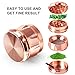 iRainy G2 Pocket Size Spice Herb Grinder - Small Tiny 1.6 Inch 4 Pieces with Pollen Catcher (Rose Gold)