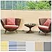 casa pura Balcony Privacy Screening Cover | Screen Cover for Sun Protection - 3' x 16'4 - Cream/Beige | Multiple Colors Available