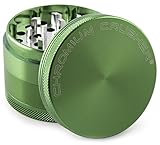Chromium Crusher 2 Inch 4 Piece Tobacco Spice Herb Grinder - Green