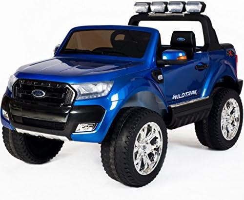 Lean Toys Kids Car Ford Eva tyres Blue