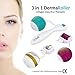 9Oine Medical Grade Skin Care Tools 0.5mm/1mm/1.5mm - Titanium,Derma Advance Kit