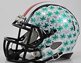 OHIO STATE BUCKEYES NCAA Riddell Revolution SPEED Mini Football Helmet HYDROFX (CHROME)