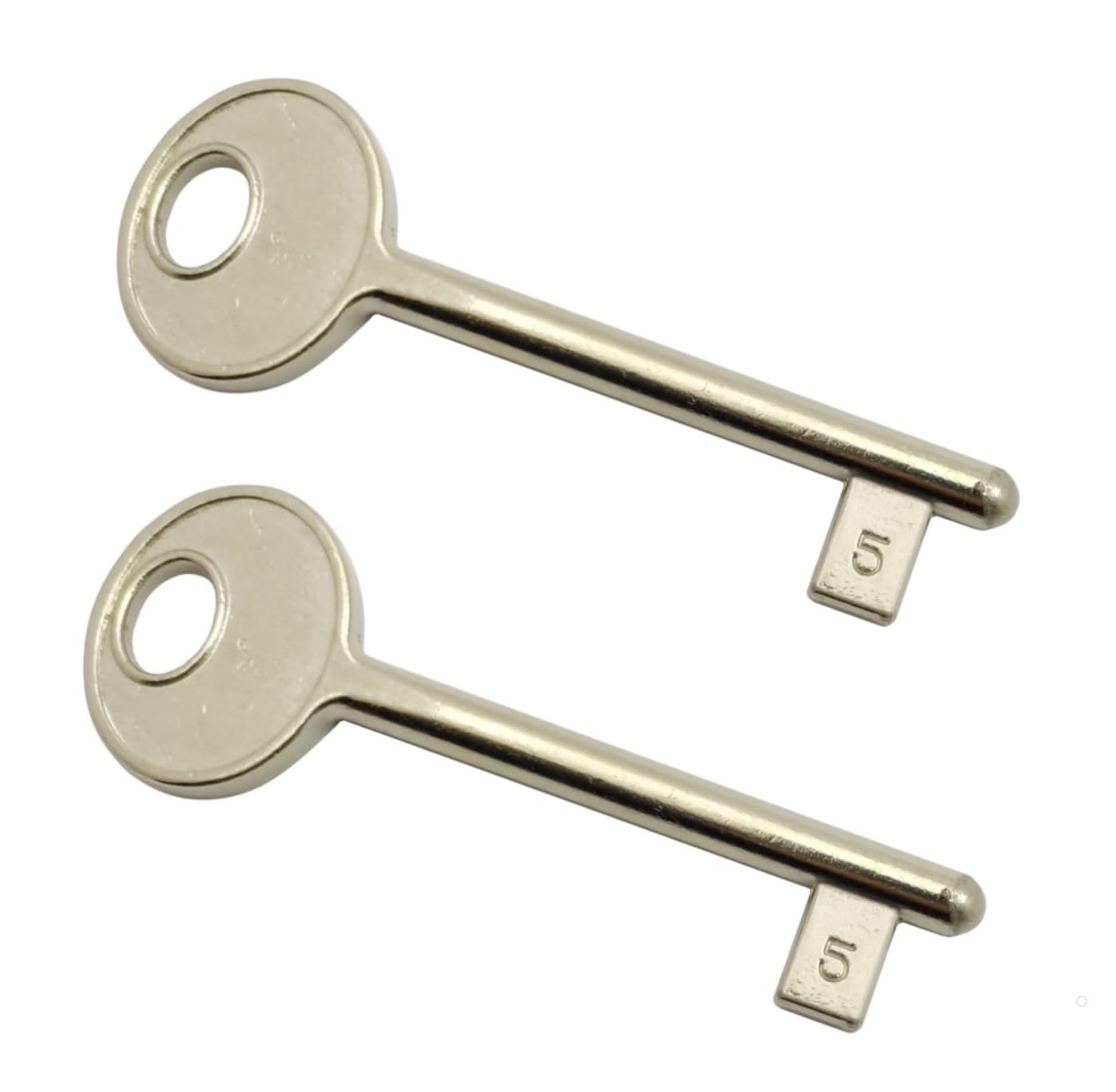 AGB Internal Recessed Lock Key (NICKEL Plated, No. 5)