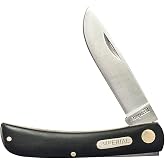 Schrade Imperial IMP22 Black Folding Pocket Knife for Outdoor, Outdoor Survival, and EDC