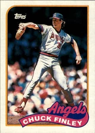 Amazon.com: 1989 Topps Baseball Card #708 Chuck Finley: Collectibles