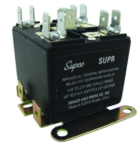thumbnail image 2 of SUPCO Universal Potential Relay (SUPR) - Wall Mounted HVAC/R Compressor Part 2 of 4