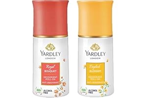 Yardley Royal Bouquet And English Blossom Roll-On, Combo Of 2