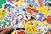 Cute Stickers for Water Bottles[50pcs] Anime Monsters Cartoon Sticker for Laptop Bike Car Guitar Motorcycle Bumper Luggage Skateboard Graffiti, Best Gift for Kids,Children,Teen
