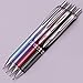 Pentel Energel Alloy RT Gel Pen Medium Metal Tip Ballpoint Pen (Pack of 4 Pens))