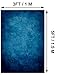 3x5ft Thin Vinyl Lfeey Photo Background Printed Photography Dreamy Blue Theme Solid Color Backdrop for Studio Props