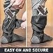 Alien Gear ShapeShift Ankle Holster - Custom Fit to Your Gun (Select Pistol Size) - Concealed Carry - Adjustable Retention and Ride Height - Made in The USA