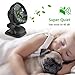OPOLAR Battery Operated Fan, Clip on and Desk Fan, Portable Fan with 4 Speeds, Rechargeable, 360° Rotation, 2200mAh Battery, Powerful Wind for Baby Stroller,Outdoor Activity, Office