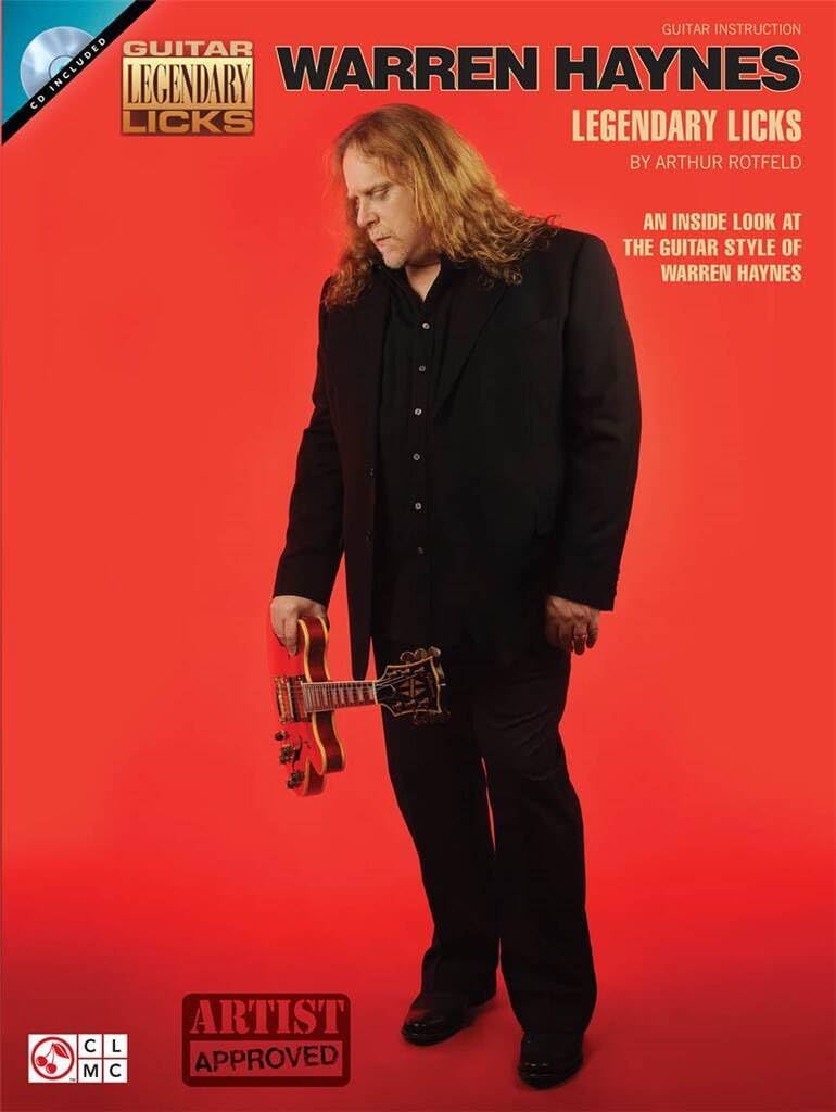 Warren Haynes Legendary Licks. Guitar Solo. Includes CD (Guitar Legendary Licks)
