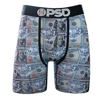 Download PSD Underwear Mens Money Diamond Boxer Brief, Adult, Green ...