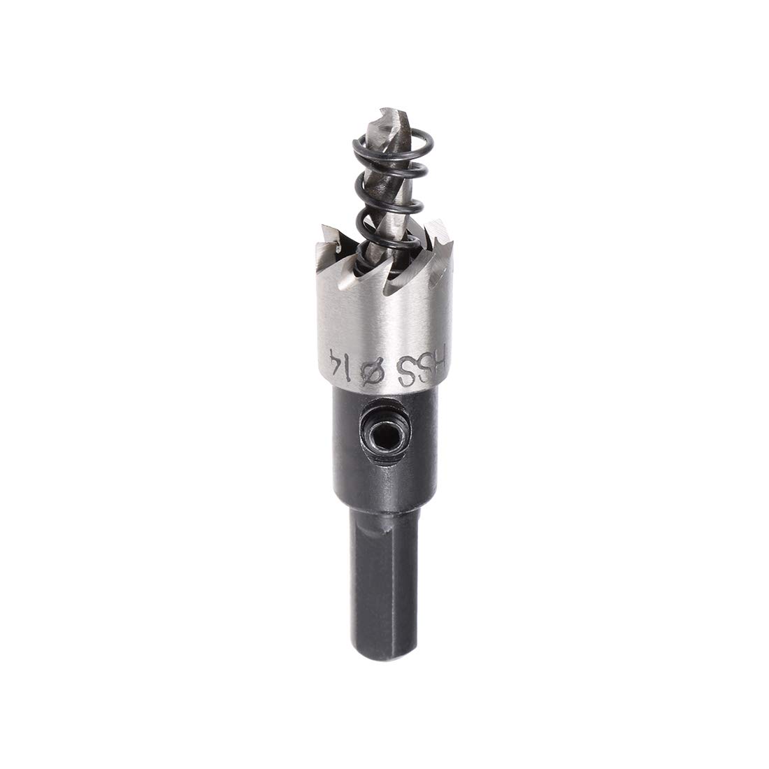 sourcingmap 14mm HSS Drill Bit Hole Saw for Stainless Steel Metal Alloy Wood