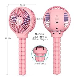 HomeLifairy Stroller Fan Clip On Baby Bluetooth APP